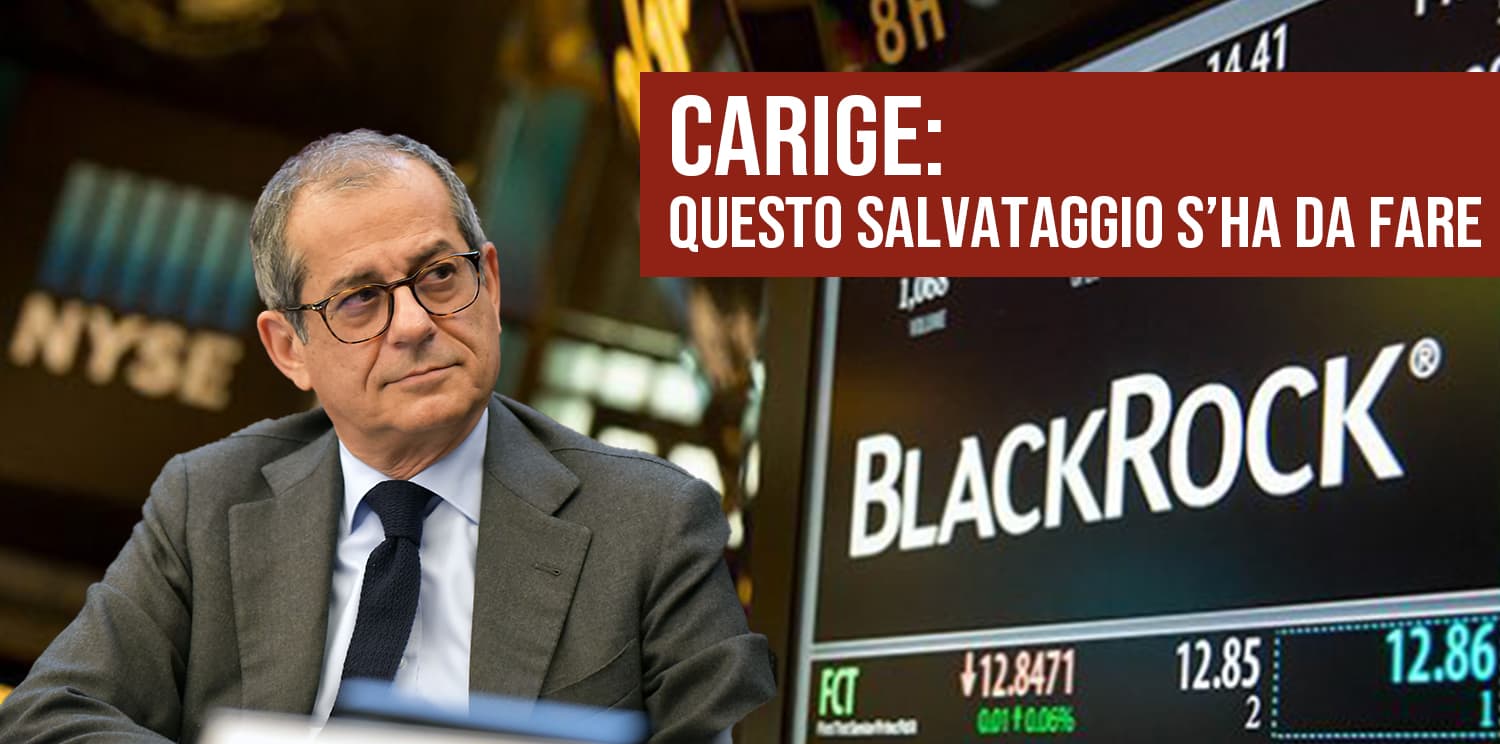 Carige: salvataggio da fare.