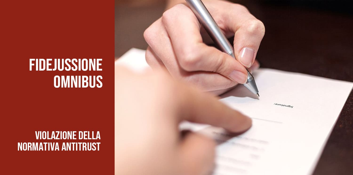 Fidejussione omnibus, violazione antitrust.